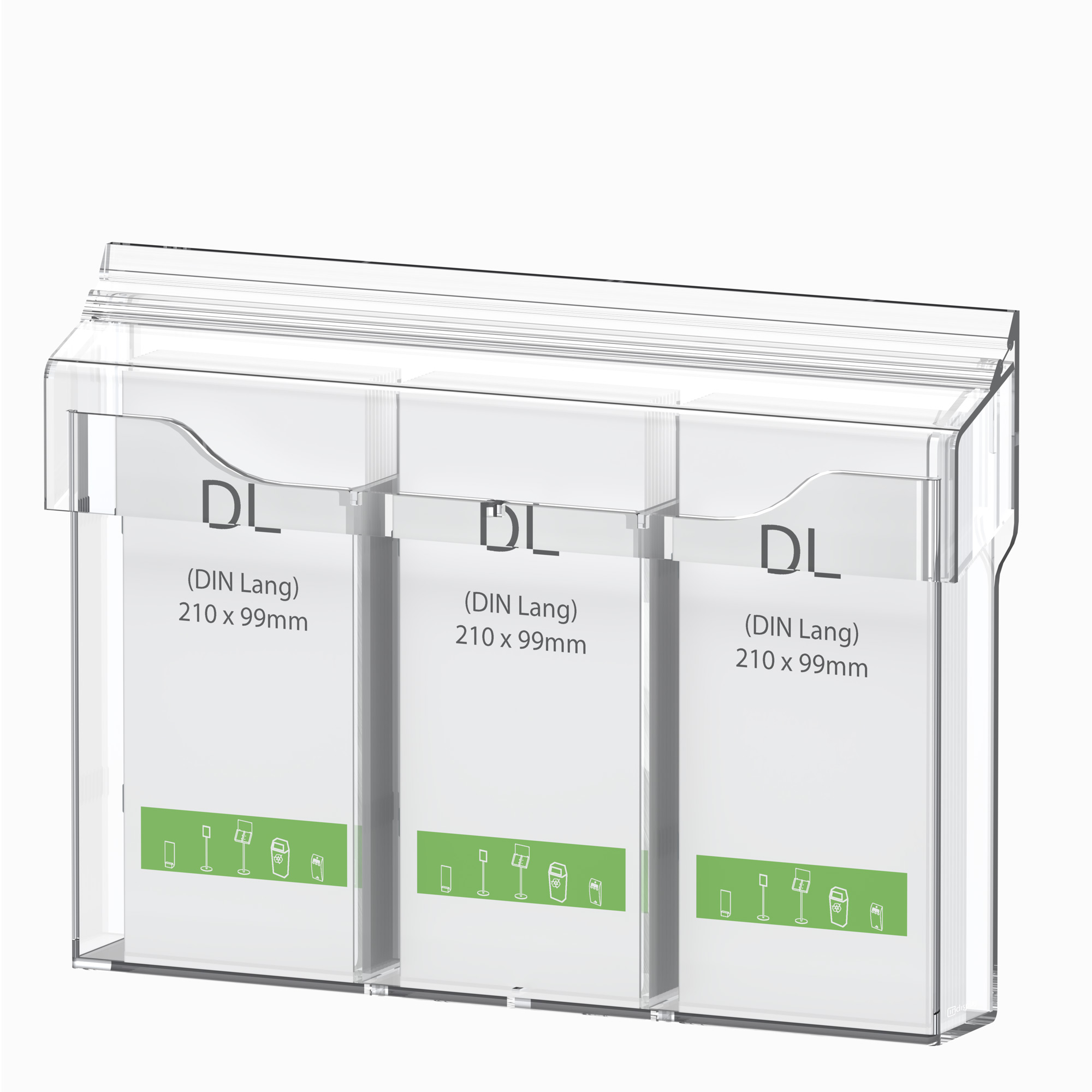 ACRYLPROSPEKTBOXA4QUERVOLL3DL
