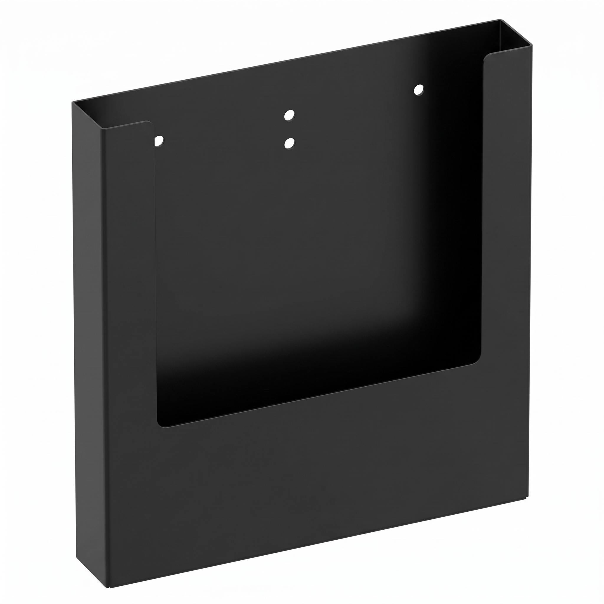 Prospekthalter Steel A4 schwarz
