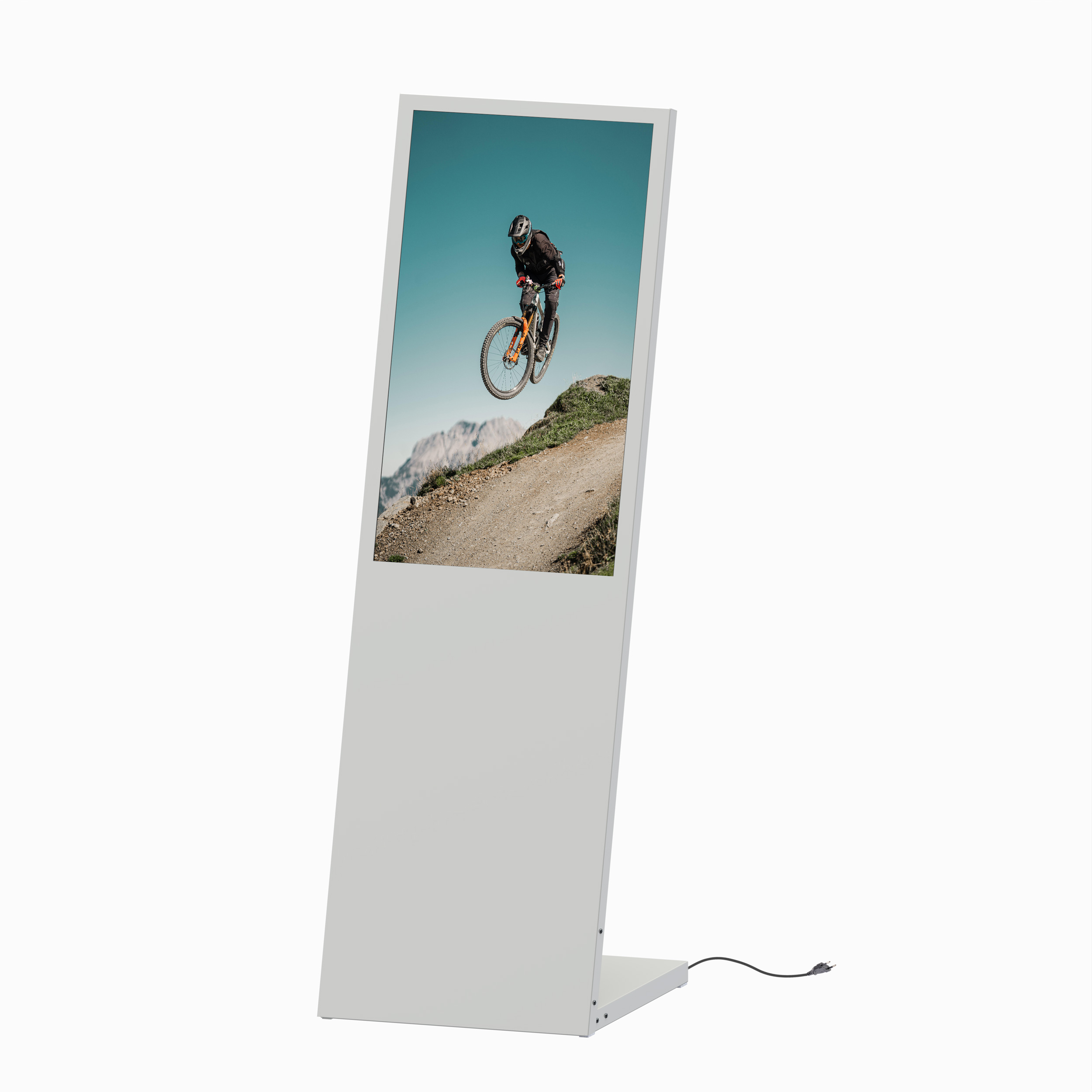 PlanaVision Digitaler Infoständer 32" Samsung weiß