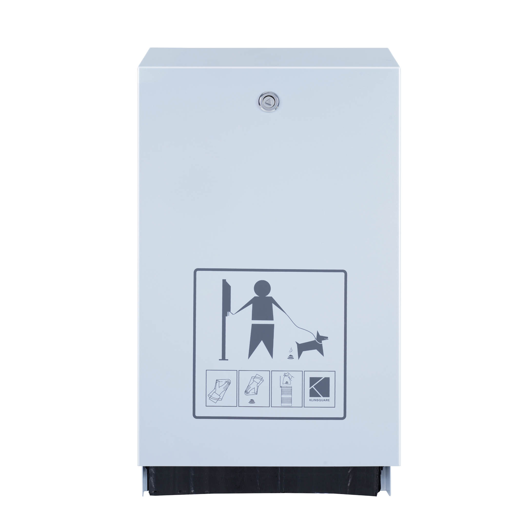 HUNDEKOTBEUTELSPENDER_SILBER_FRONTAL