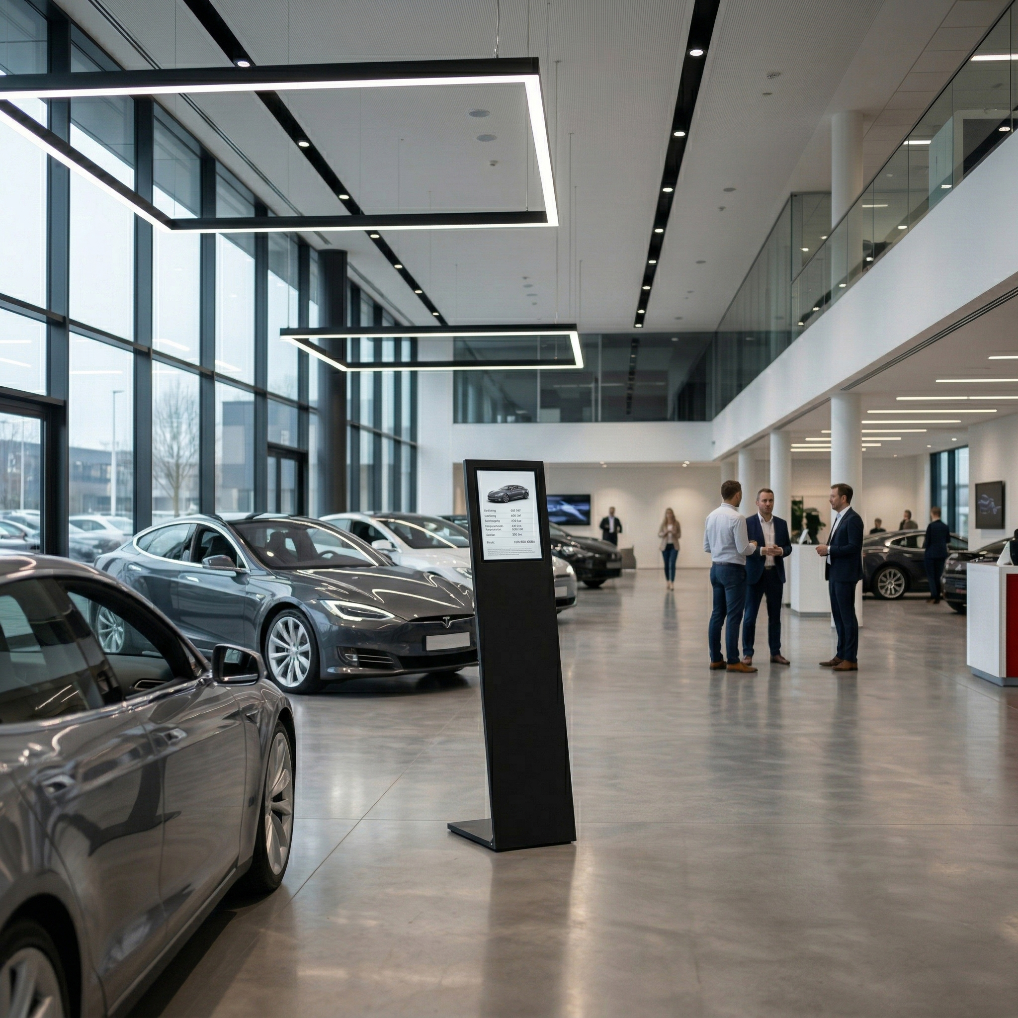 autohaus, elektroauto, leistung, innenraum, modell