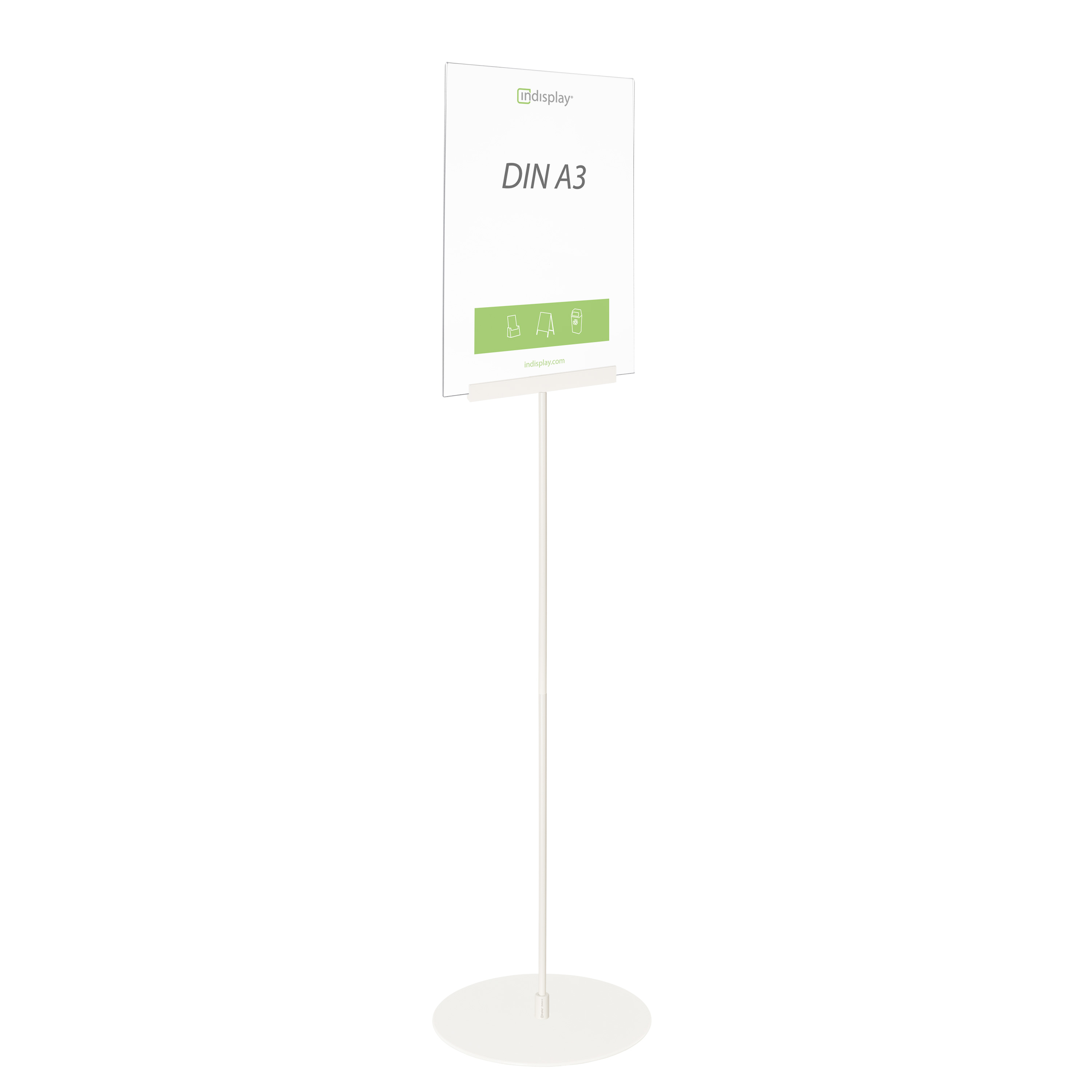 Plakatständer A3 Instand weiß r96