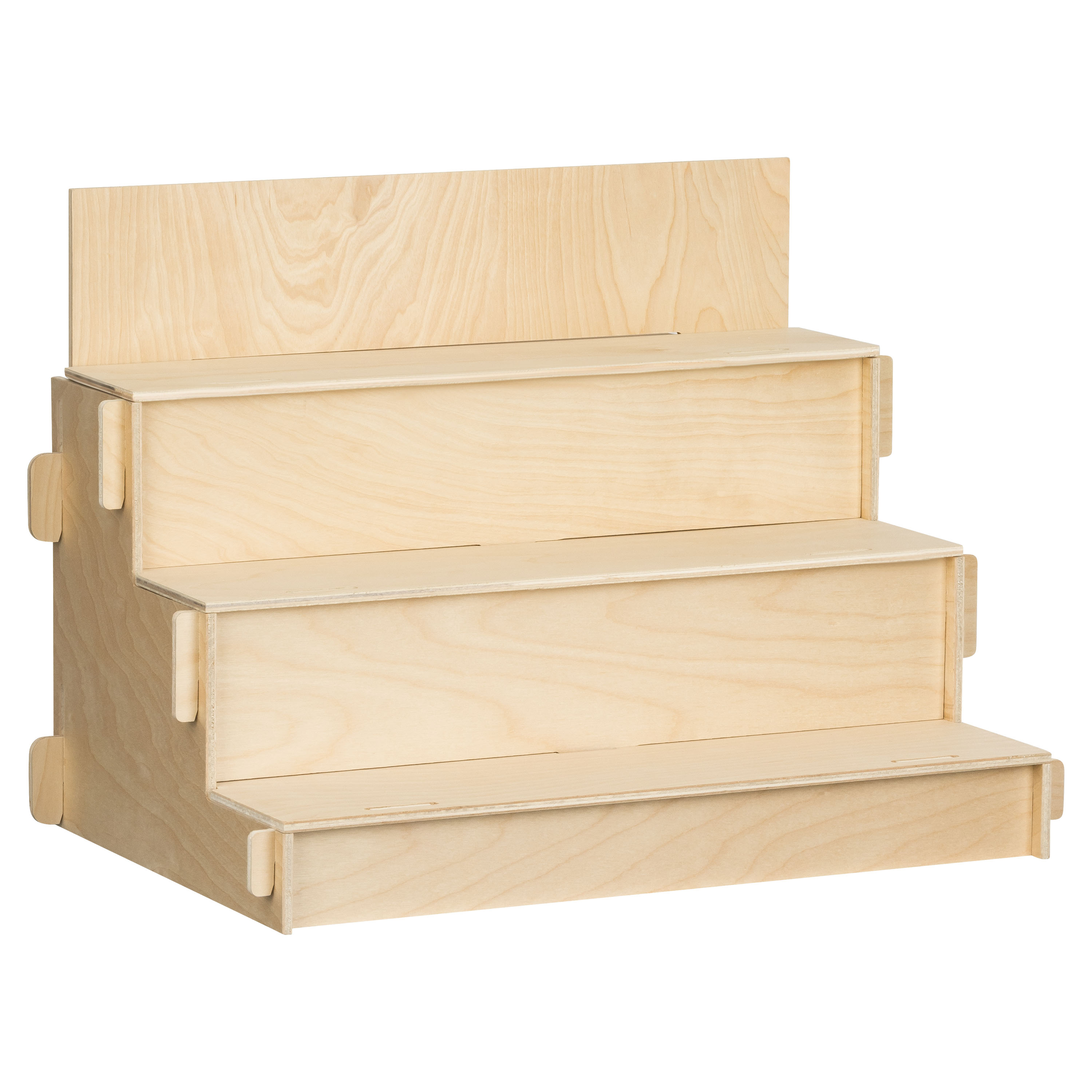 holz, stufenhocker, holzern, gestuft, treppe