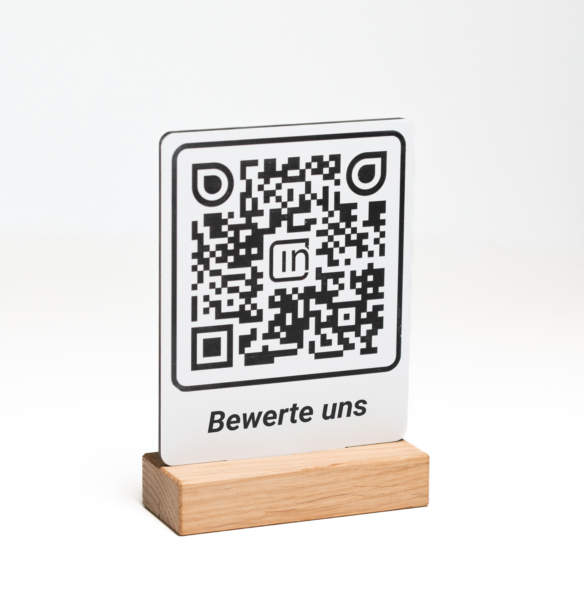 QR-Code Tischaufsteller