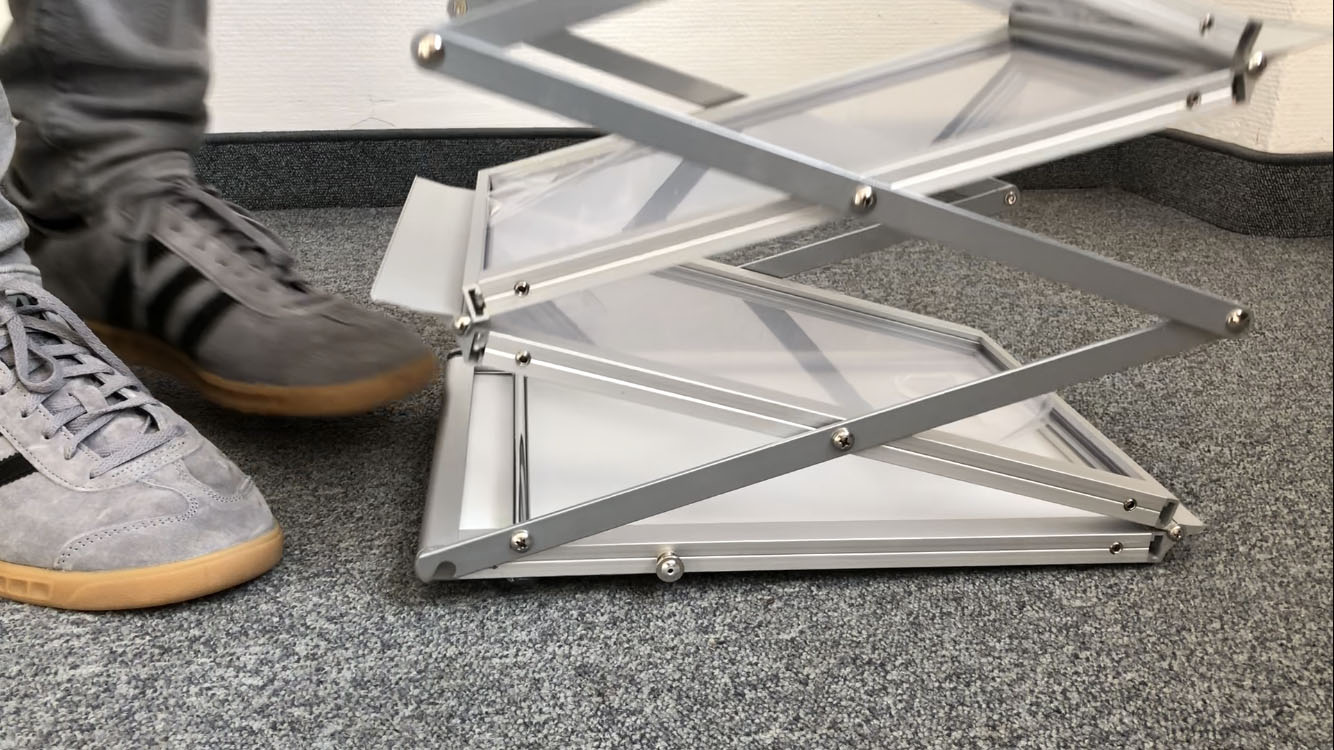 KLAPPBARERPROSPEKTSTAENDERAUFBAU