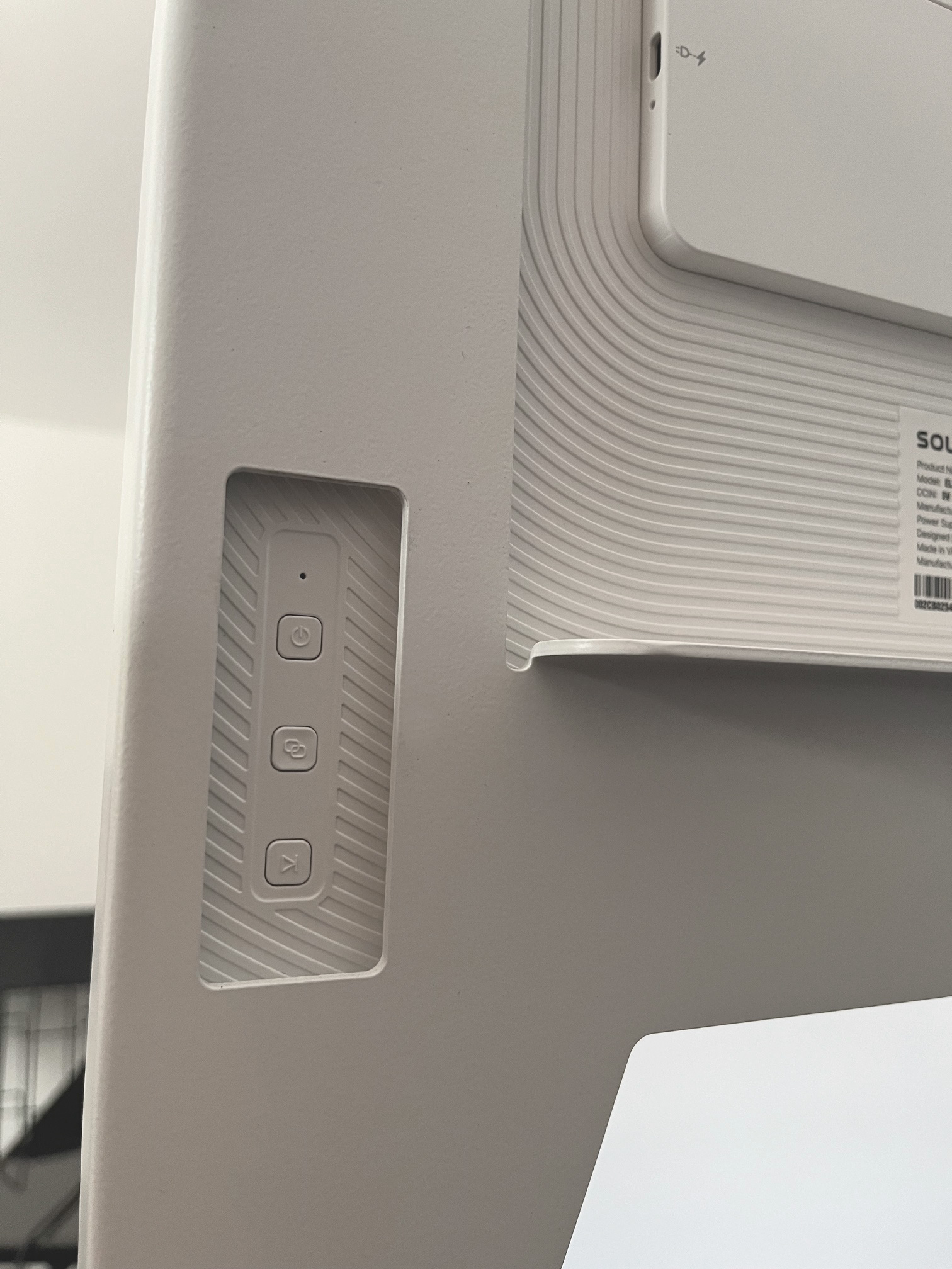 Kundenstopper für Solum Newton E-Paper 32" schwarz