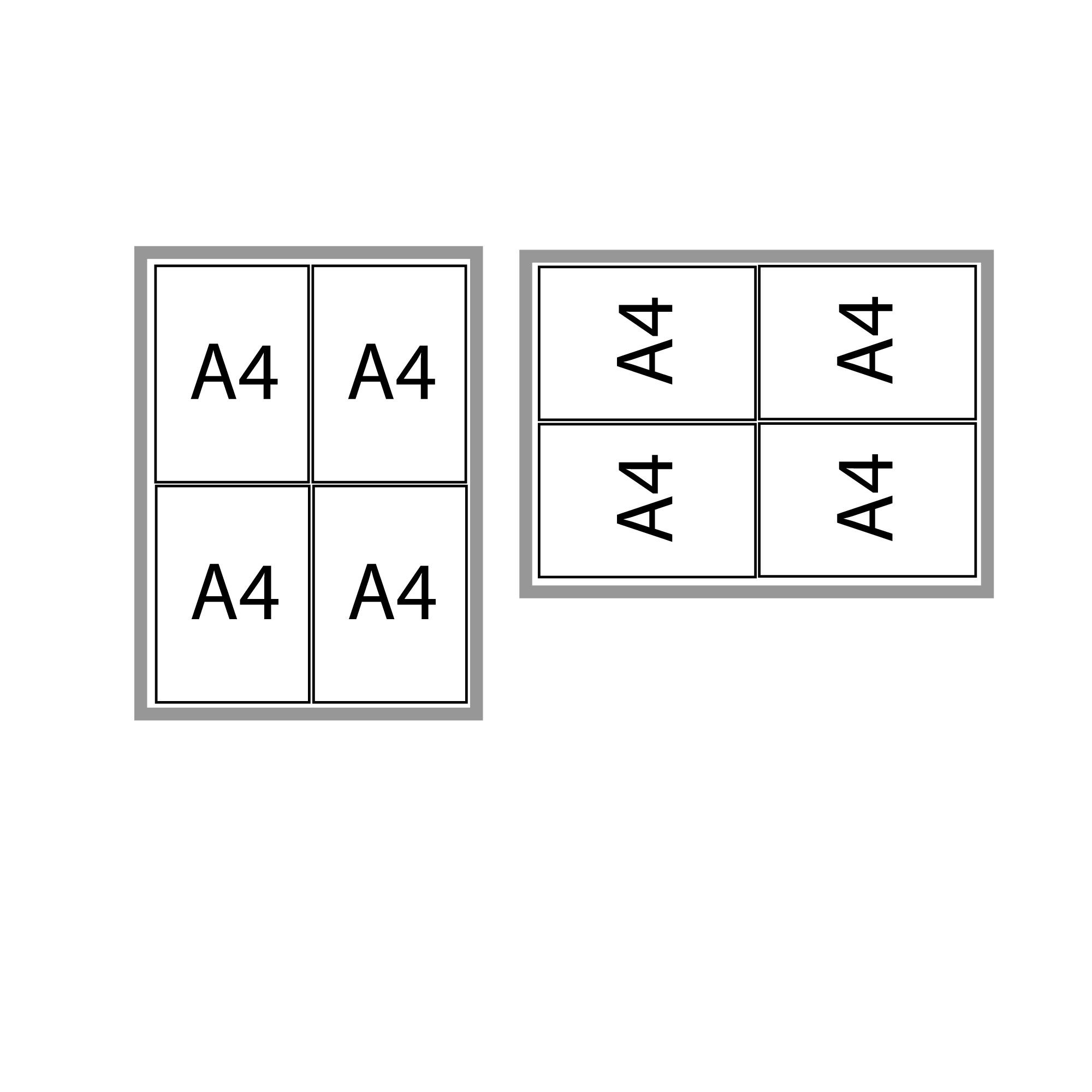 A4, Druck, Papier, Karten, Layout