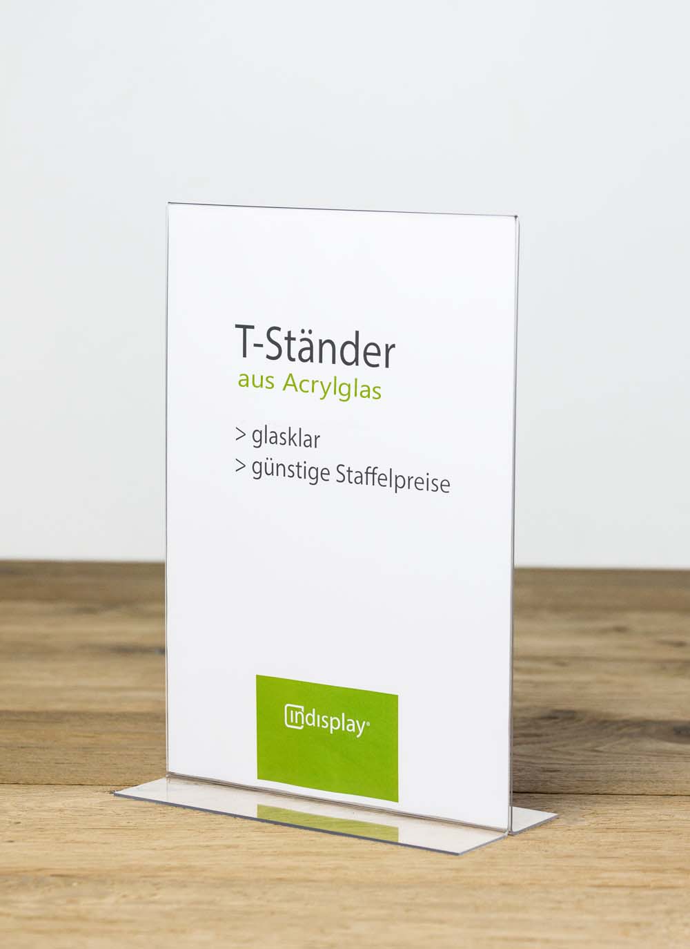T-AufstellerAcryl