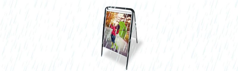 Kundenstopper Outdoor