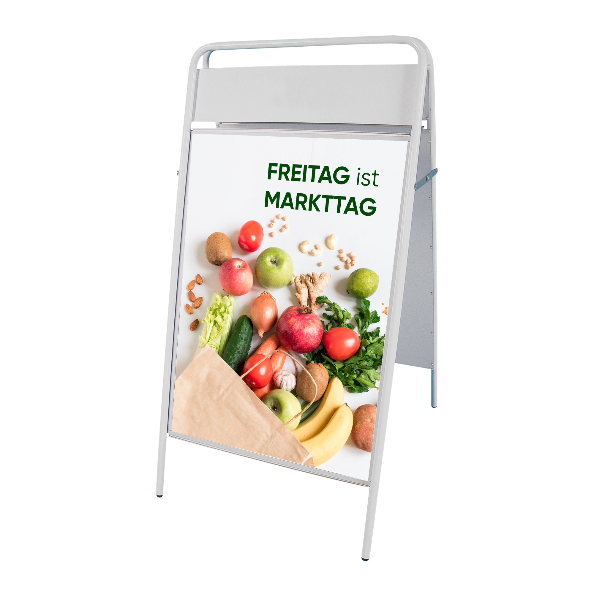 STAHLROHRKUNDENSTOPPERSCHILDECKIGWEISS