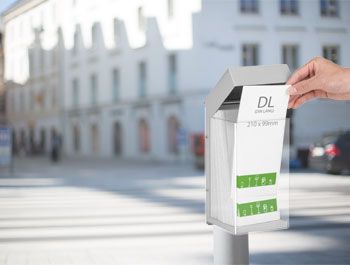 Prospektboxen mit Deckel