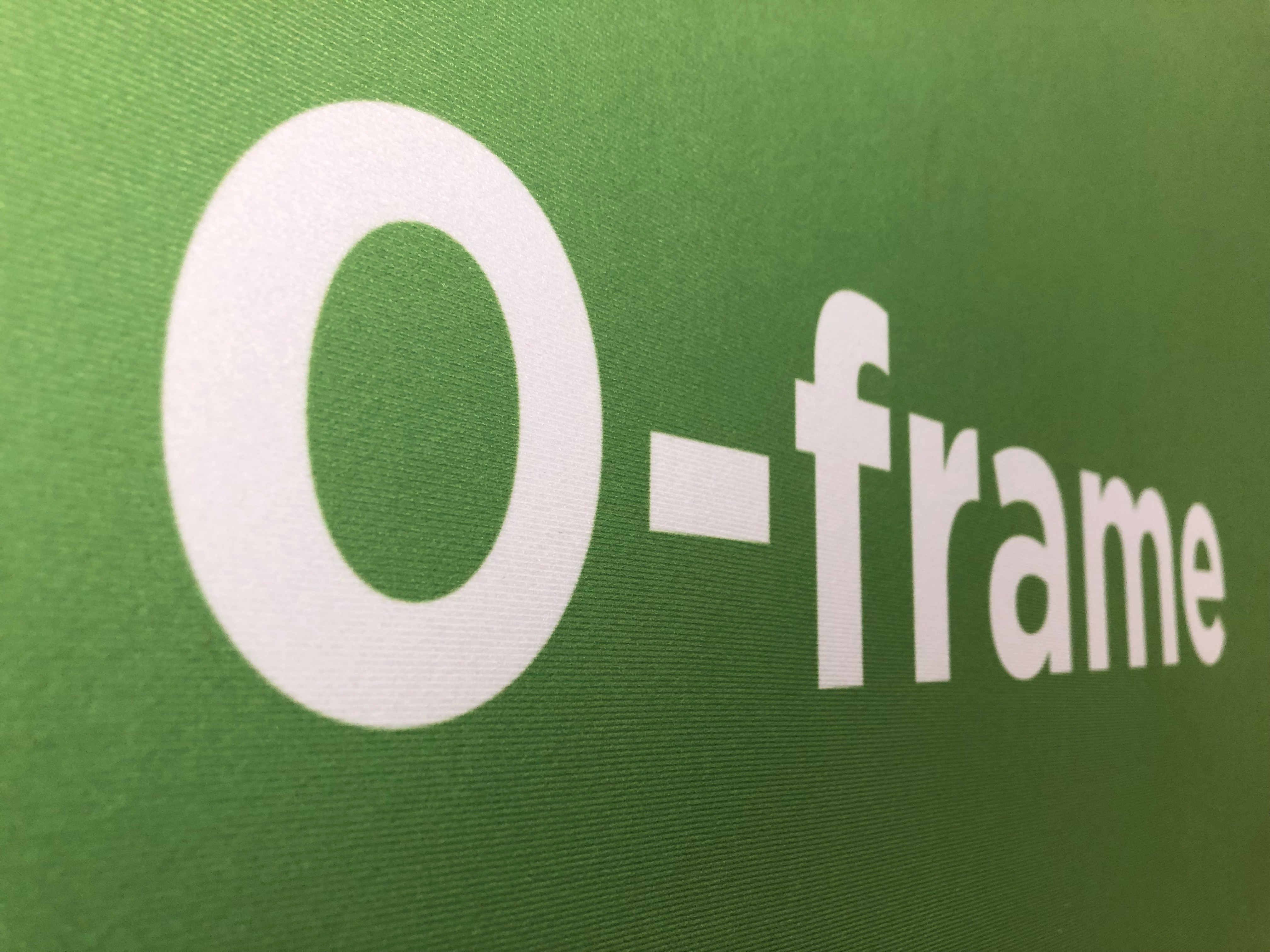 O-Frame Spanntuch 400 x 228 inkl. Druck