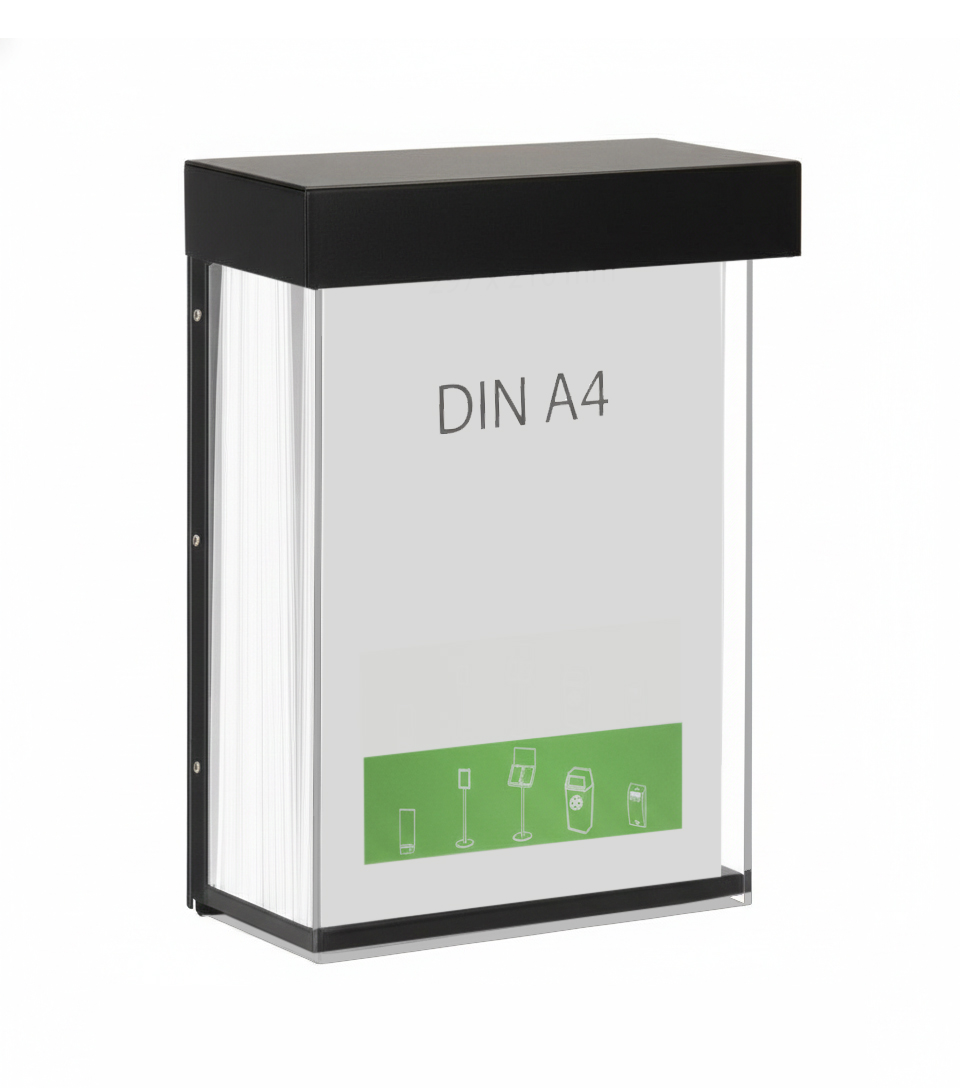 DIN A4, Ablagebox, Aufbewahrung, Transparenz, Schaubox