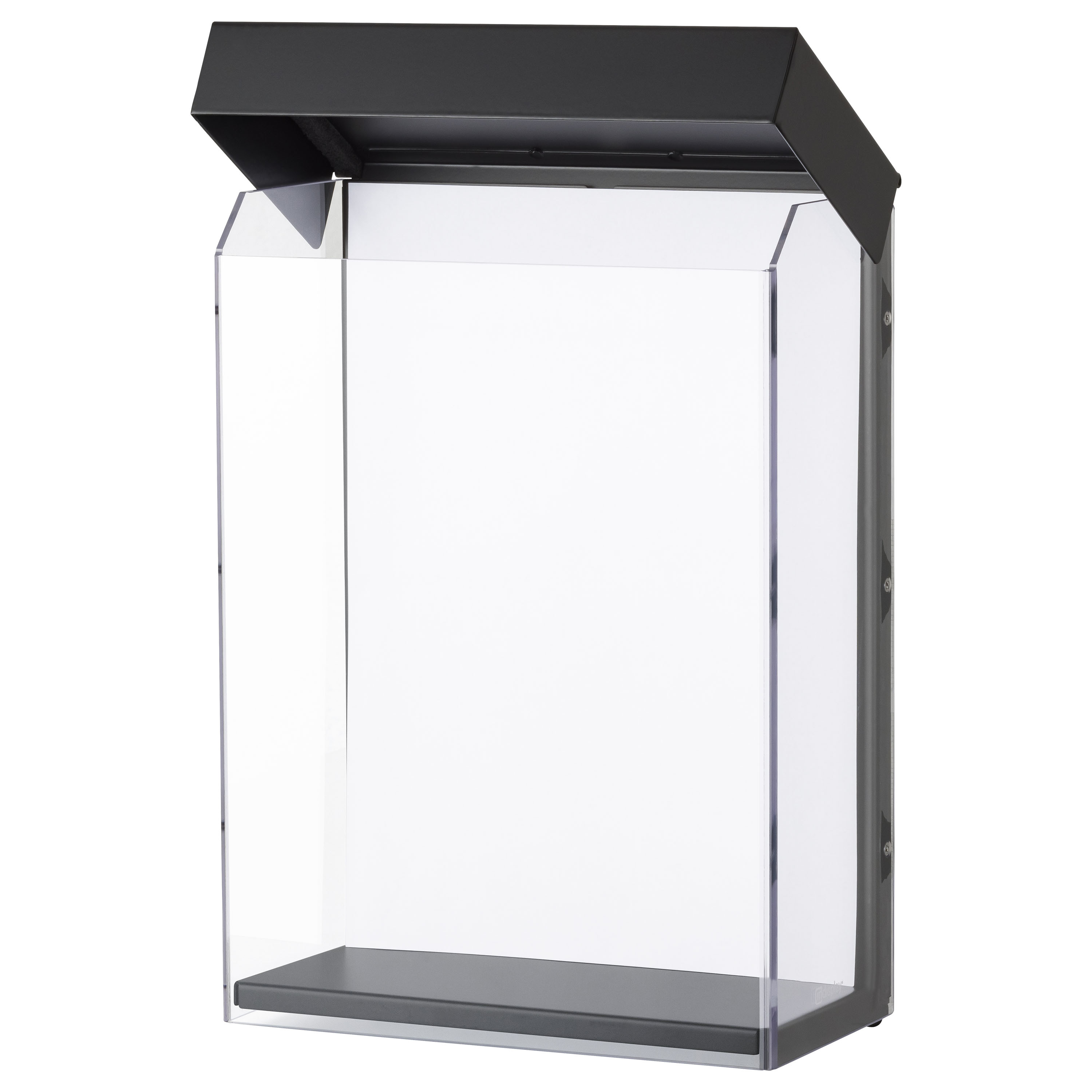 Acryl-Aussteller, Klarbox, Regaldisplay, Lichtboxenschutz, Transparente Hülle