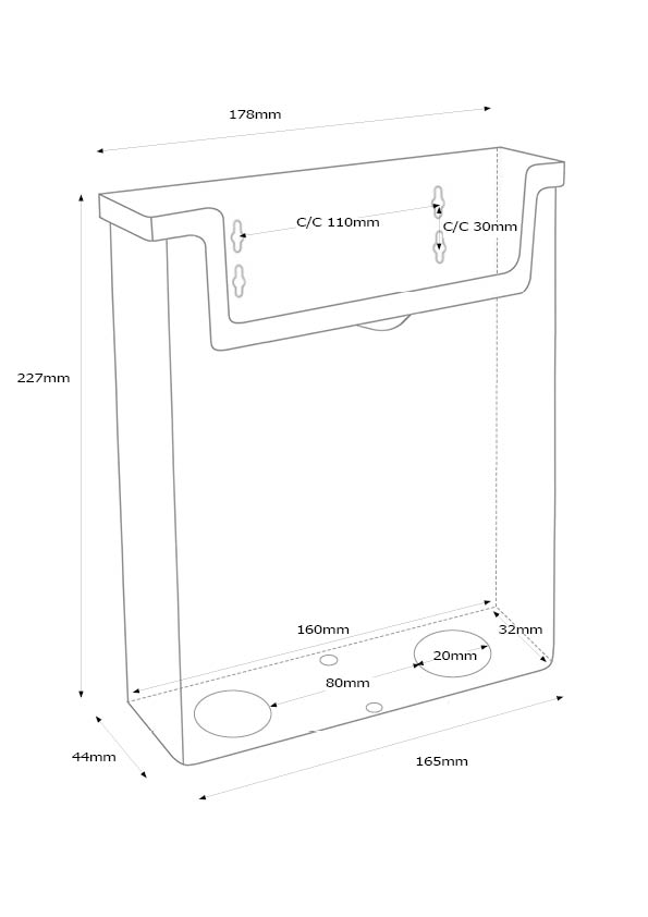 OD160 DIMENSIONS