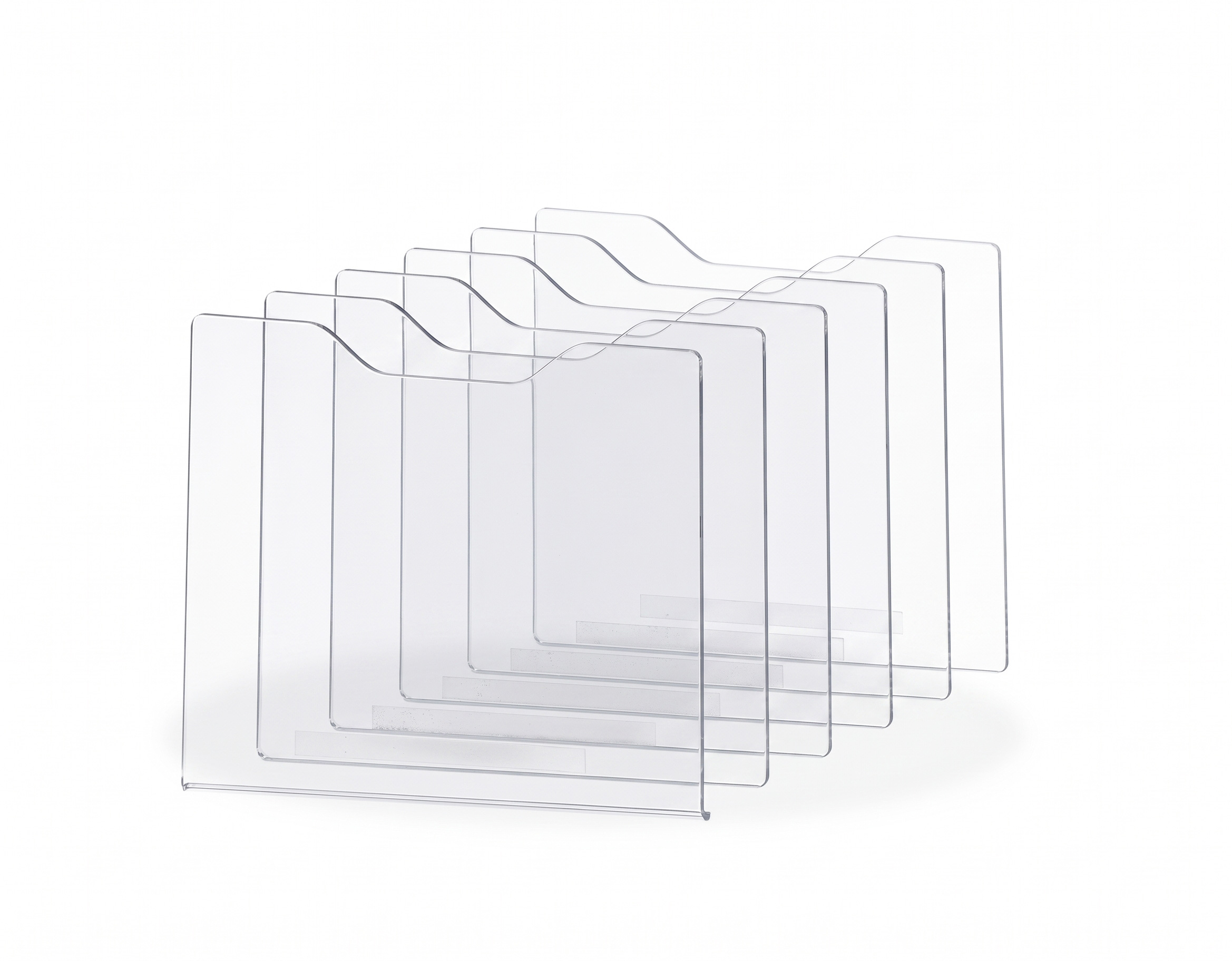 Aufbewahrung, Prospektionsständer, Riegelring, Ständer, Transparenter Organizer