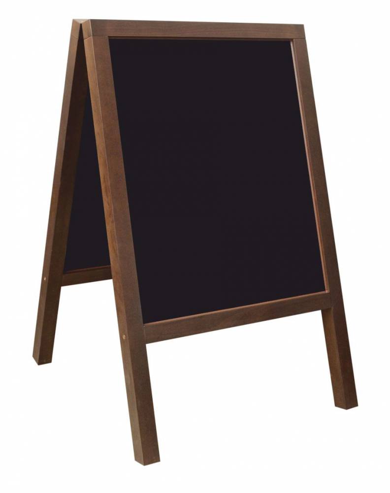 Kundenstopper PM 95 cm Holz Tafel Aufsteller Werbetafel Holztafel 