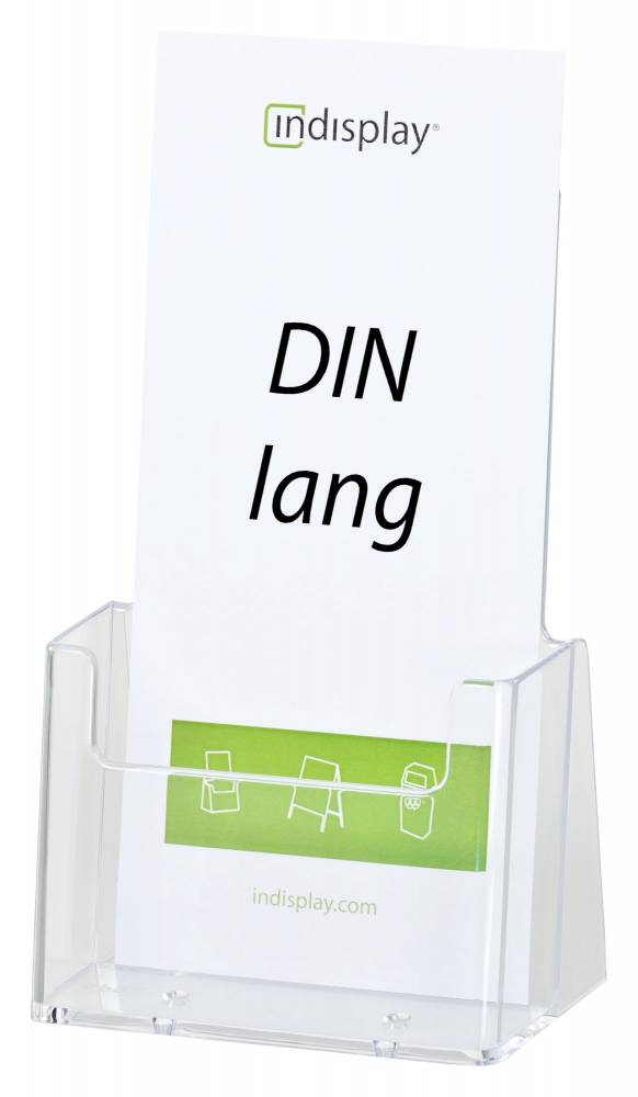A5 A4 Box Prospekt Flyer DIN Lang 1,5,10 Stück Wand Prospekthalter ECO 